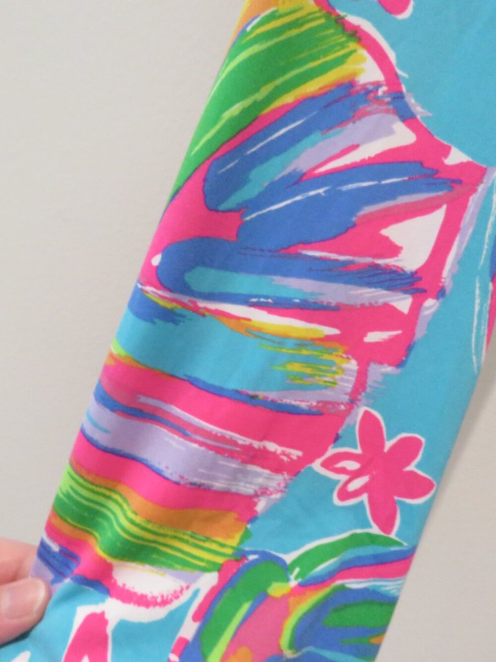 LILLY PULITZER Fairfield Tunic Dress Sea Blue Summer Haze Small Preppy Bright - Picture 8 of 15